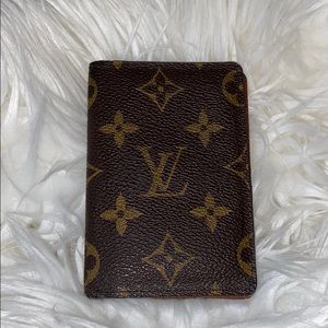 Unique Authentic Vintage LV cardholder
